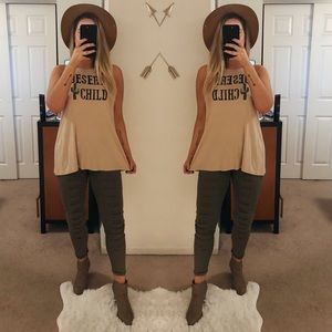 •Desert Child Cactus Tank•